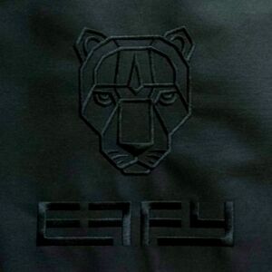 EFFY Jewelery NYC Large Tote Shopping Bag Black Animal print New